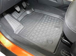 Kupémattor med hög kant Dacia Duster II 2018 Jan+