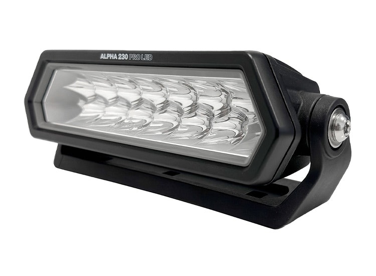 NBB Alpha 230 Pro LED extraljusramp