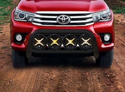 Extraljuspaket frontbåge + 4st extraljus Toyota Hilux 2016-2020