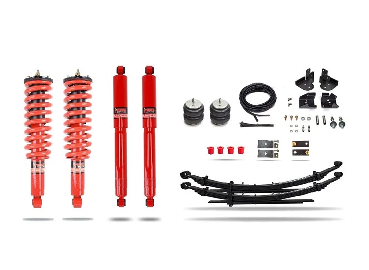 Pedders höjningssats SHD 350kg+ 40mm Isuzu D-Max 2012-2017