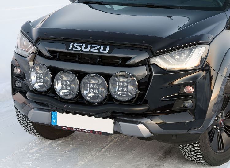 Q-light extraljusbåge Isuzu D-Max 2021+