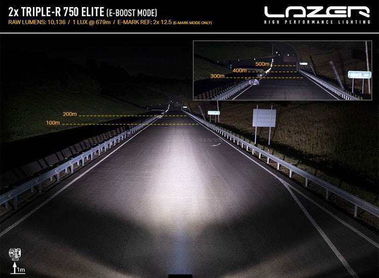 Extraljuskit Lazer Triple-R 750 Elite (G2) Fiat Ducato 2014-2022+