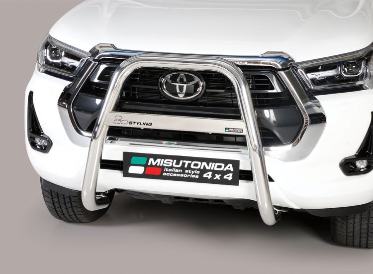 Frontbåge hög Misutonida 63mm ECE-Godkänd Toyota Hilux 2021+