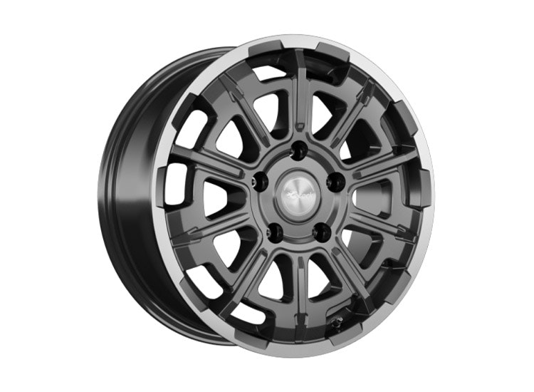 Brock B45 Himalaya grey 18×7.5 ET53 5/118 5/130