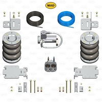 Luftfjädring inkl. kompressor Ford Transit chassi / flakbil FWD 2019+
