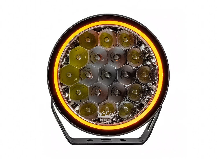 5-Pack W9 Phoenix XTREME LED extraljus med kabelsats