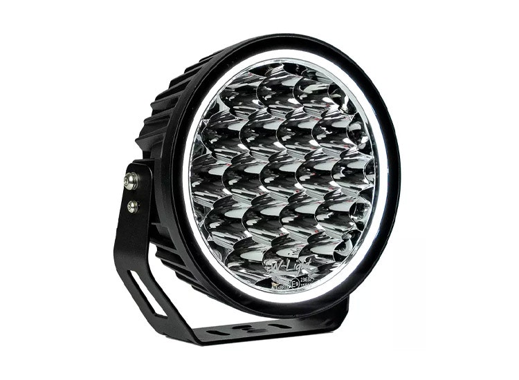 5-Pack W9 Phoenix XTREME LED extraljus med kabelsats