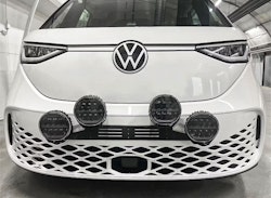 Extraljusfäste aluminium för 4st 9" extraljus