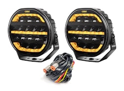 2-Pack OZZ XR2 P7" LED extraljus med kabelsats