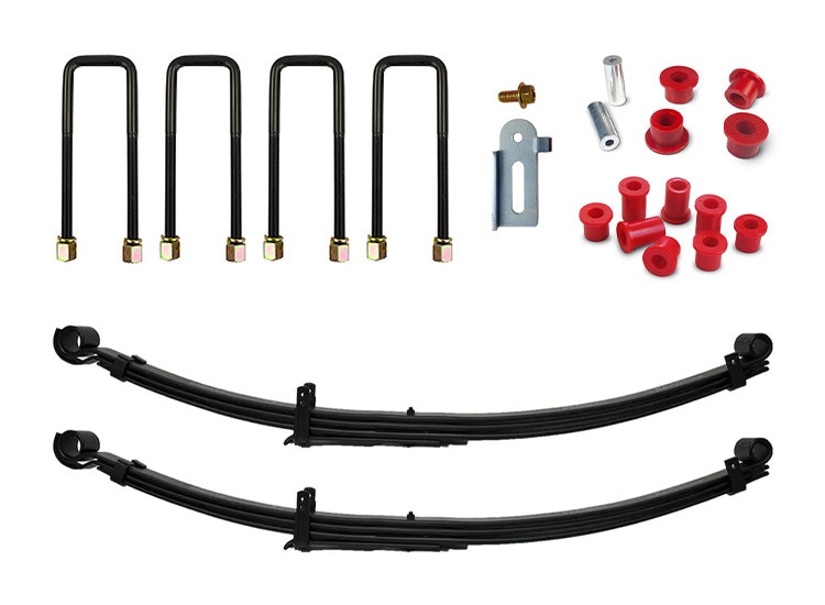 Pedders paraboliska bladfjädrar 300kg+ Toyota Hilux 2015+