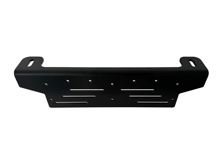 Extraljushållare pulverlackerad aluminium 5mm för 2st extraljus