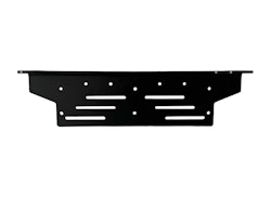 Extraljushållare pulverlackerad aluminium 5mm för 2st extraljus