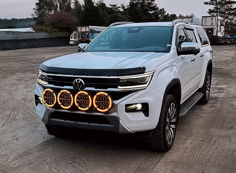 3-Pack BriodLights Olympus LED extraljus 9 tum med kabelsats