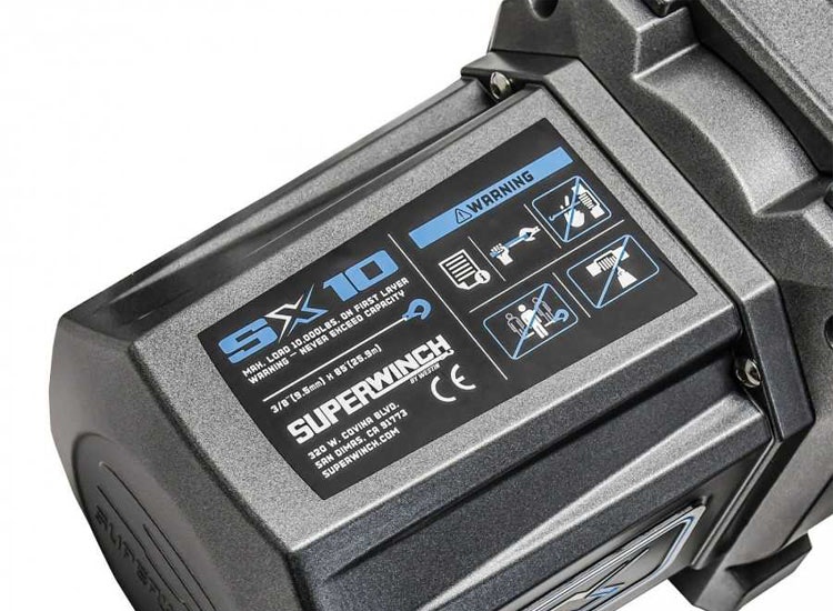 Superwinch SX10 10.000 lbs syntetlina
