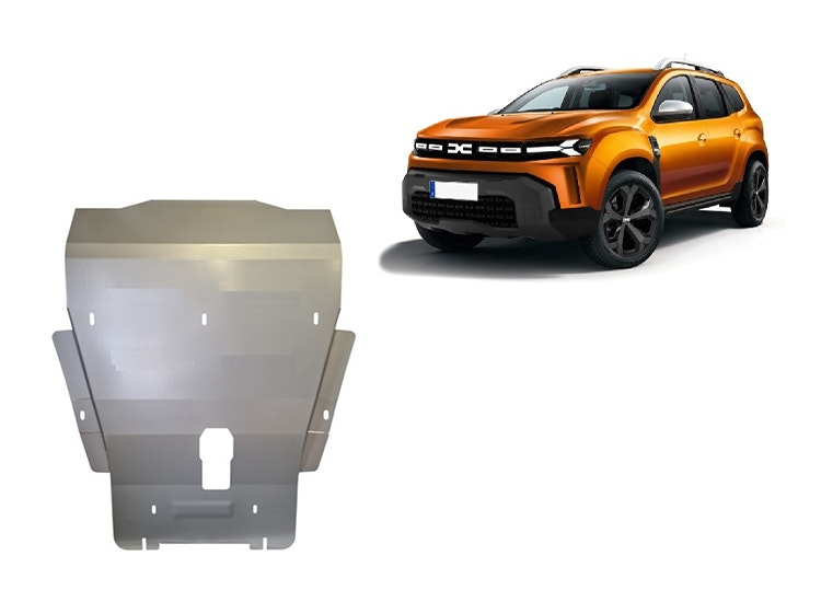 Underkörningsskydd Motor, Växellåda, Kylare Dacia Duster 4×4 2024+