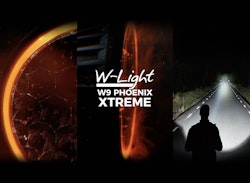 2-Pack W9 Phoenix XTREME LED extraljus med kabelsats