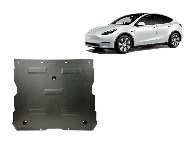 Underkörningsskydd främre elmotor Tesla Model Y 2020-2024