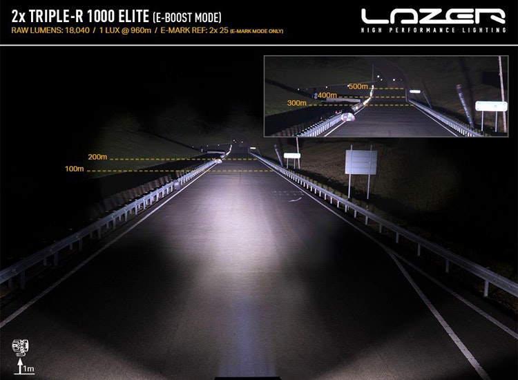 Extraljuskit Lazer Triple-R 1000 Gen 2 Chevrolet Silverado LT 1500 2024+