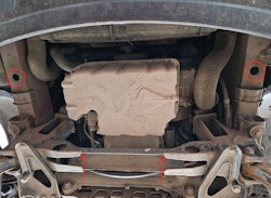 Underkörningsskydd motor VW Crafter 2006-2016