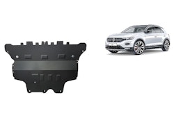 Underkörningsskydd motor / växellåda / kylare VW T-Roc 2017-2024