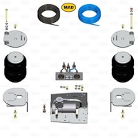 Luftfjädring inkl. kompressor Toyota Hilux 2016+