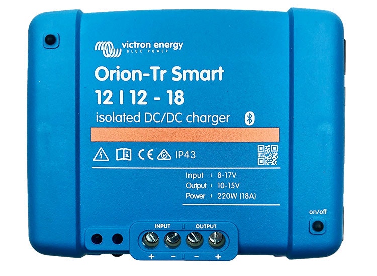 VICTRON Orion TR Smart DC-DC Laddare 12>12V 18A (Isolerad)