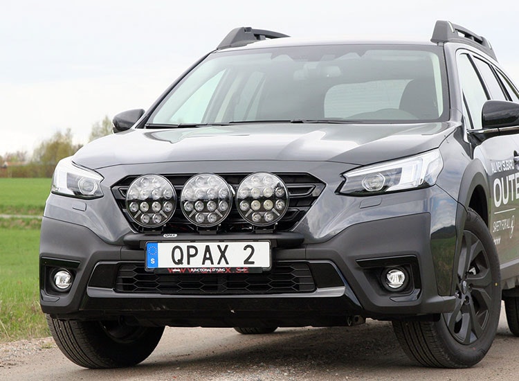 Q-light extraljusbåge rak Subaru Outback 2021+