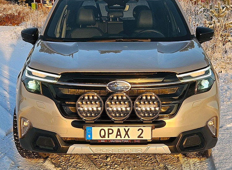 Q-light extraljusbåge rak Subaru Forester  2025+