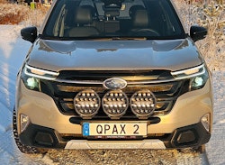 Q-light extraljusbåge rak Subaru Forester  2025+