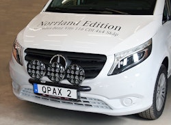 Q-light extraljusbåge rak Mercedes Vito/V-Klass 2020-2023