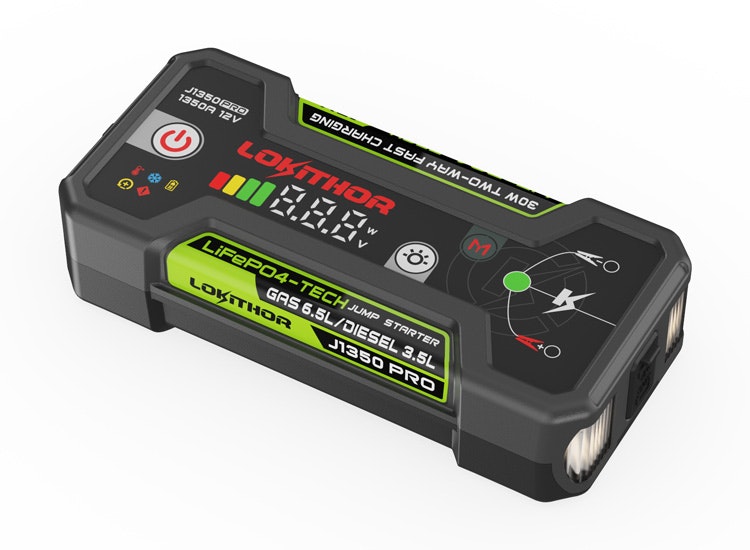 Startbooster / Starthjälp Lokithor J1350 PRO med ConnectMax