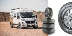Fälgpaket Delta Klassik B ink breddare 8,5x18 5/118 / 5/130 ET45 Ducato / Jumper / Boxer