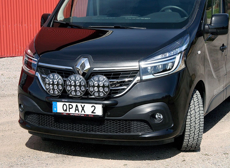Q-light extraljusbåge rak Renault Trafic 2021+