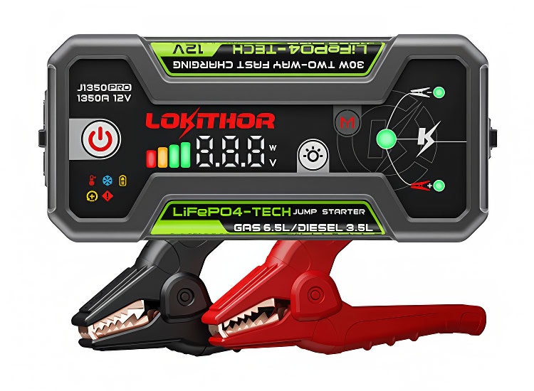 Startbooster / Starthjälp Lokithor J1350 PRO med ConnectMax