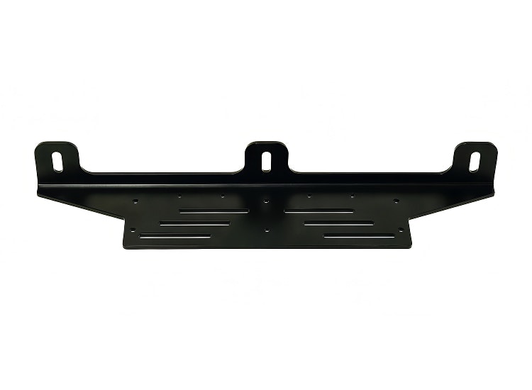 Extraljushållare pulverlackerad aluminium 5mm för 3st extraljus