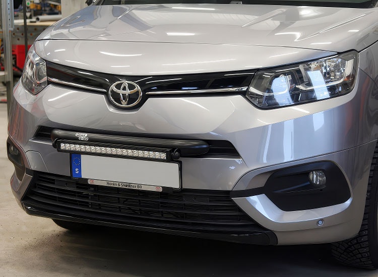 Q-light extraljusbåge LED-ramp Q-LED Toyota Proace City 2020+