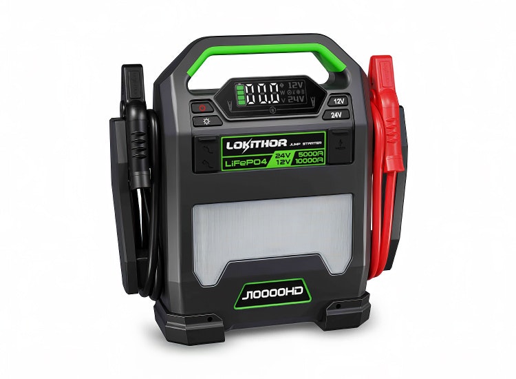 Lokithor J10000HD proffs starthjälp 12V 10000A & 24V 5000A