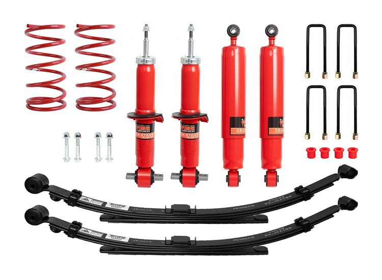 Pedders foamcell sänkningssats 40mm Ford Ranger / VW Amarok 2023+