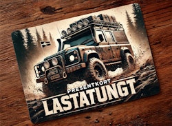 Presentkort på lastatungt