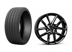 Komplett fälgpaket 5/114.3 ET40 Borbet 19" 8x19" 225/45R19