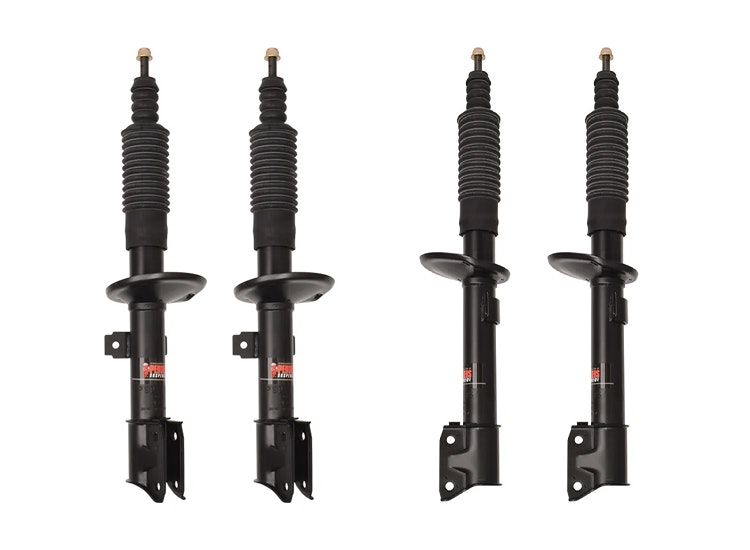 Pedders nitrogen utbytesstötdämpare fram & bak Dacia Duster 2009-2024
