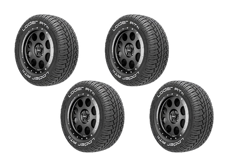 Fälgpaket Delta Klassik B  8,5×18 6/130 / ET45 Mercedes Sprinter 2018+