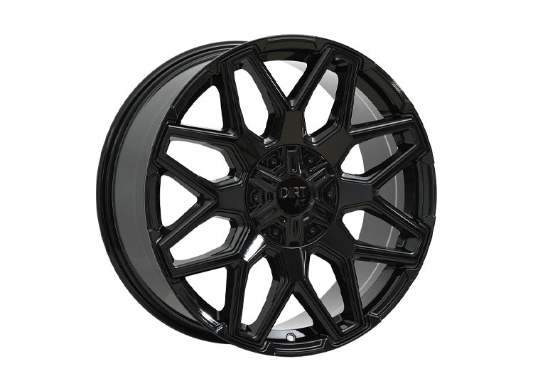 DIRT A.T D212 Glossblack 8,5×20 6×120/130 ET48 CB84,1