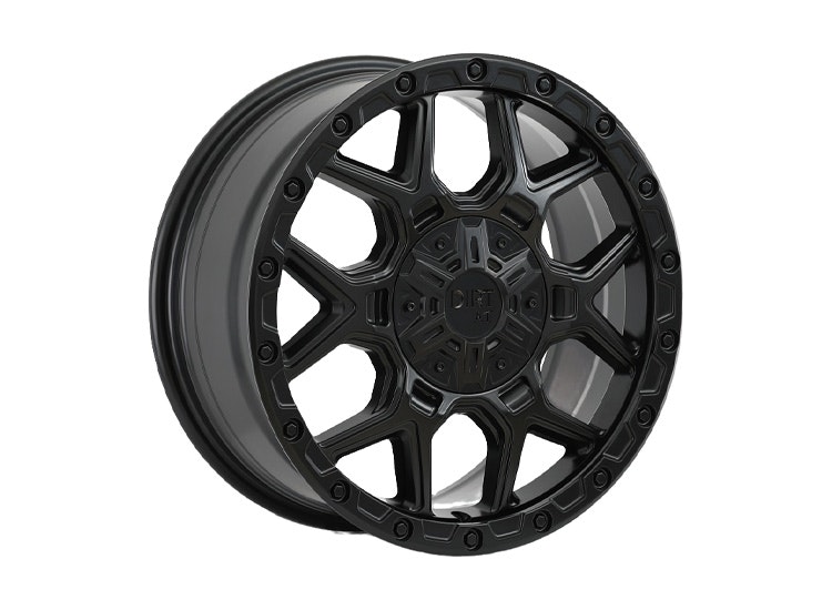 DIRT A.T D213 Flatblack 8×18 6×120/130 ET48 CB84,1
