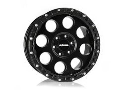 Delta Klassik B Rugged mattsvart 18" 6/130 ET45 Mercedes Sprinter 2019+