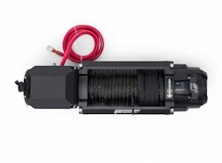 Kangaroo vinsch K9000XP 9.000 lbs syntetlina, trådlös fjärrkontroll 12V