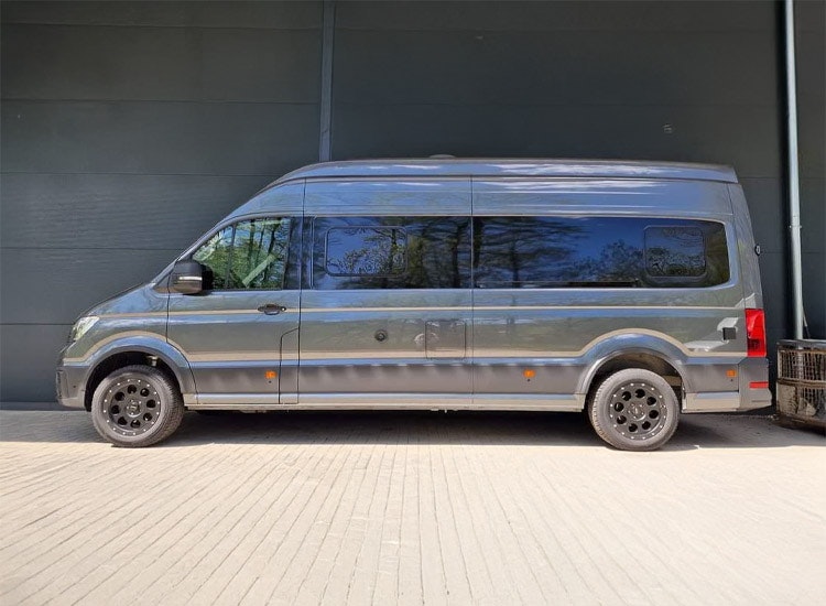 Streetec fullair luftfjädring med nivåreglering VW Crafter / MAN TGE 2018+