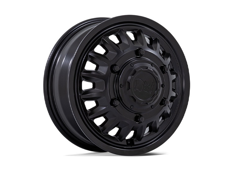 Black Rhino Aliso Dually 16X6 6X205 161 -130 M-BLK Mercedes Sprinter
