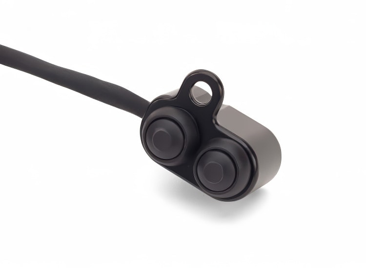 Luftfjädring Arnott Fox MC-3112 (BLACK) HD V-Rod med rebound