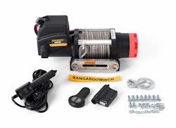 Kangaroowinch K6000 12V syntetlina + fjärrkontroll